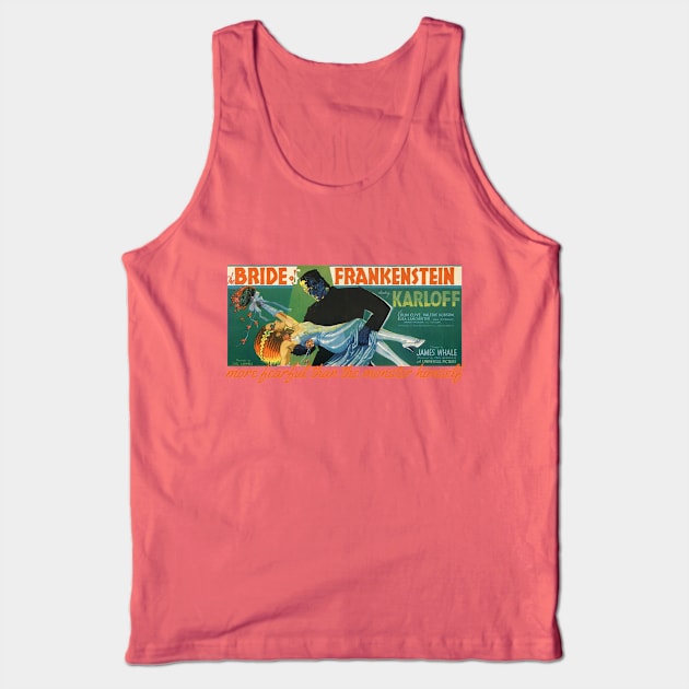 Bride of Frankenstein Tank Top by Karma Chameleon